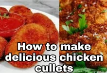 How to make delicious desi Chicken cutlets