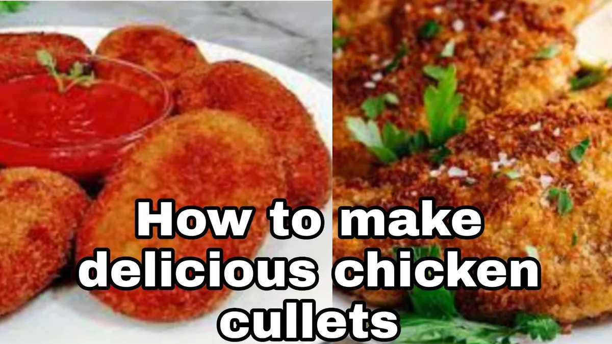 How to make delicious desi Chicken cutlets
