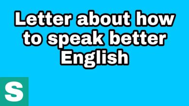 Letter about how to speak English better Honestly